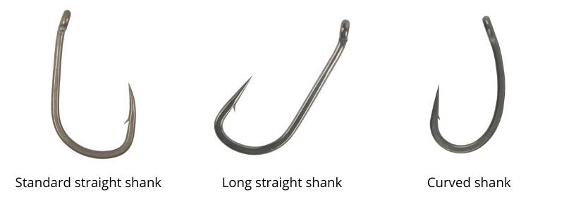 hook shank types different hook shank types