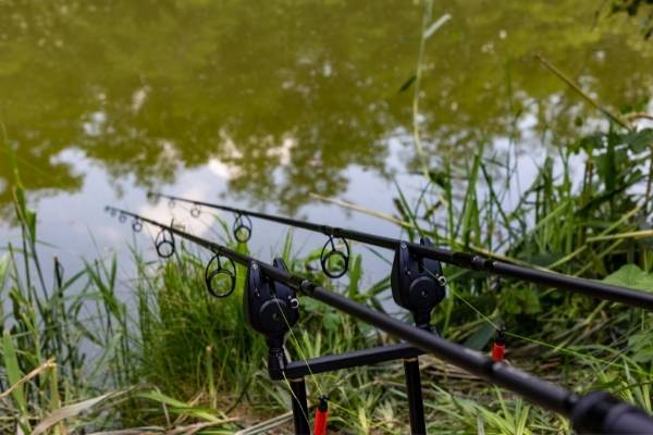 carp fishing set up carp rod setup with indicators